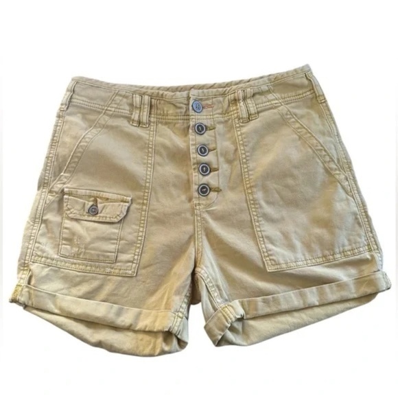 Pilcro - Anthropologie the Wanderer Cargo Button Fly Shorts Sz 30 - Picture 8 of 8
